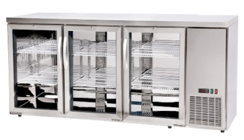 Refrigerated bar counter