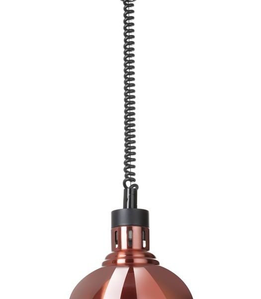 Rise and fall heat lamp