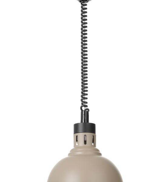 Rise and fall heat lamp
