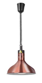 Rise and fall heat lamp