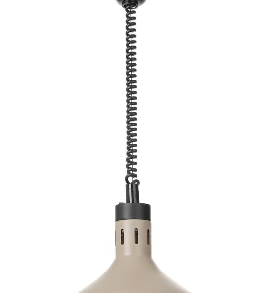 Rise and fall heat lamp