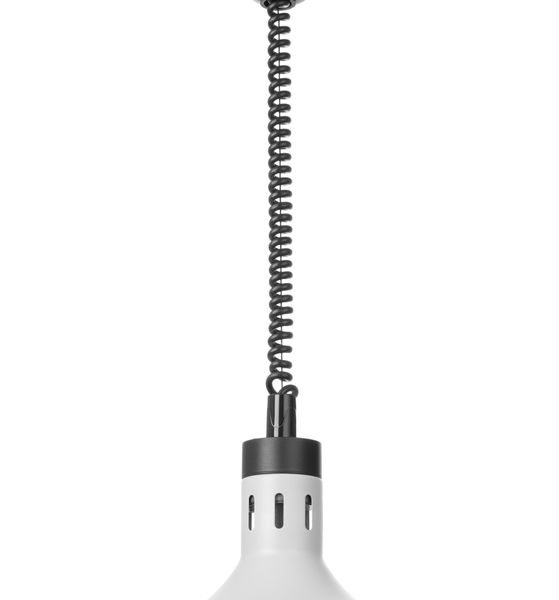Rise and fall heat lamp
