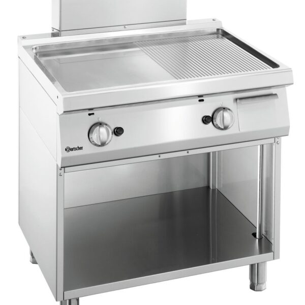 Bartscher Grillplaat Gas 700,B800, 1/2-1/2