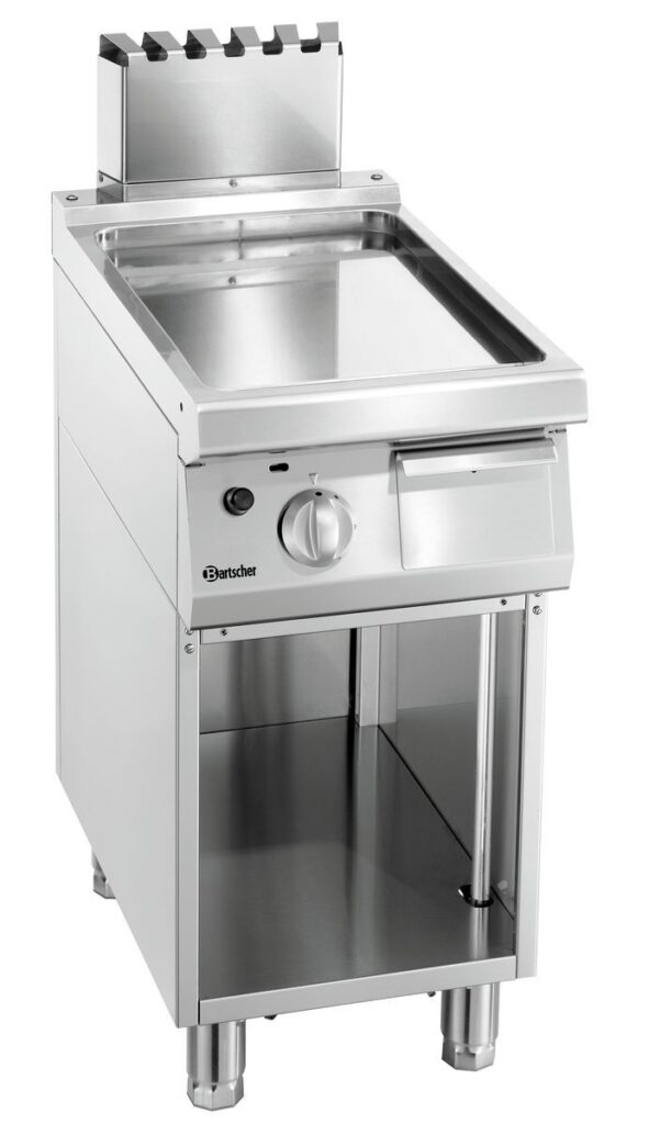 Bartscher Grillplaat Gas 700, B400, glad