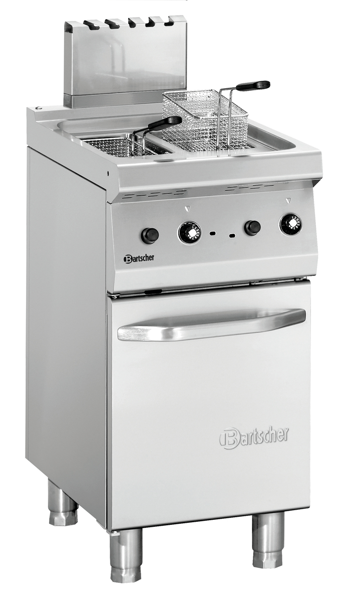 2859251 Friteuse Gas, 700, B400, 2x7L - Afbeelding 1