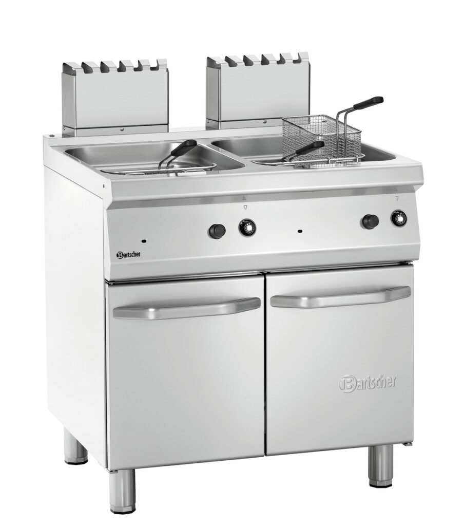 Bartscher Friteuse Gas, 700, B800, 2x15L