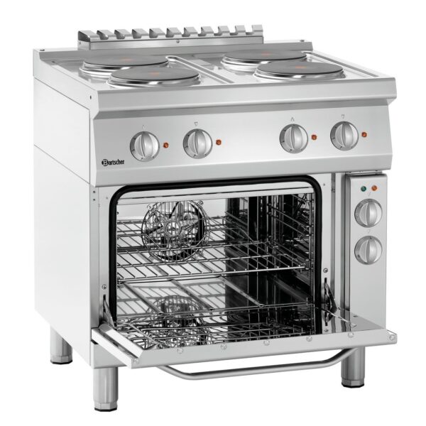 Elektrisch fornuis 700, B800, 4PL, EBO