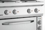 EL. fornuis 700, B800, 4 PL, EBO - Afbeelding 3