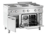 Elektrisch fornuis 700, B1200, 6PL, EBO