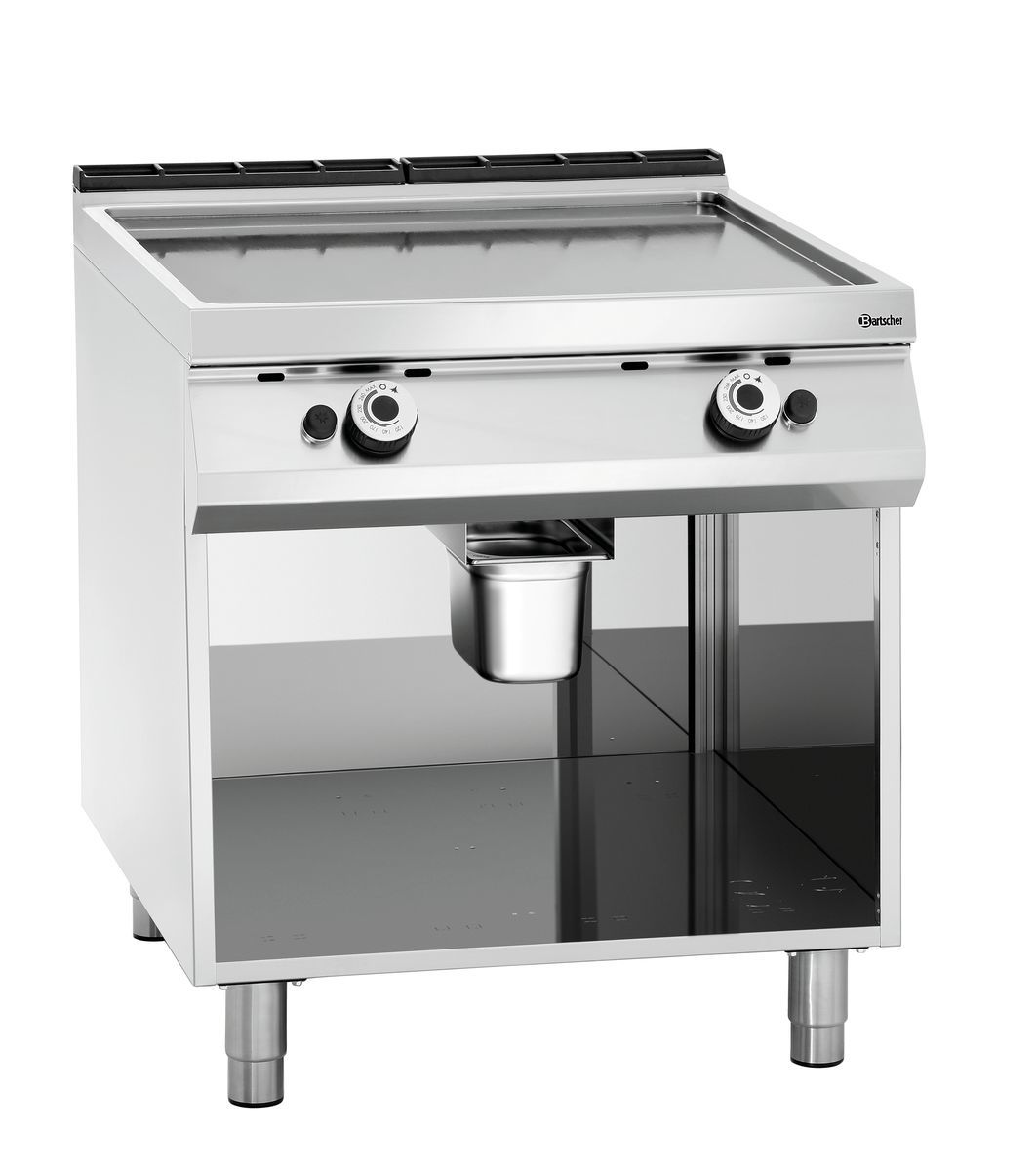 2955081 Gas grillplaat, glad - Afbeelding 1