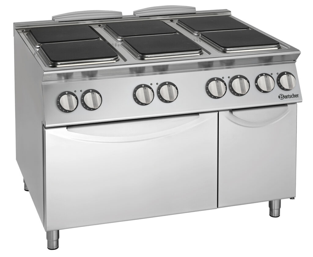 Bartscher Elektrisch fornuis 900 6 platen EBO