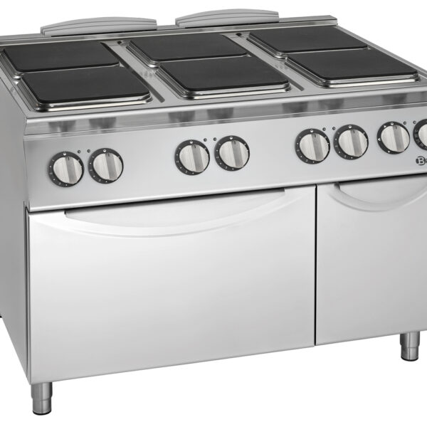 Elektrisch fornuis 900 6 platen EBO
