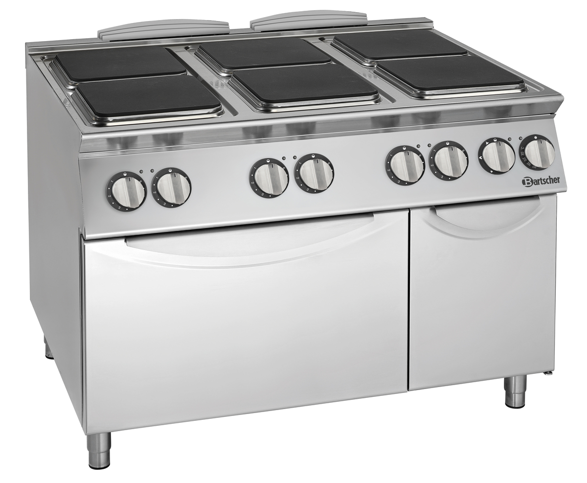 299217 Elektrisch fornuis 900 6 platen EBO - Afbeelding 1
