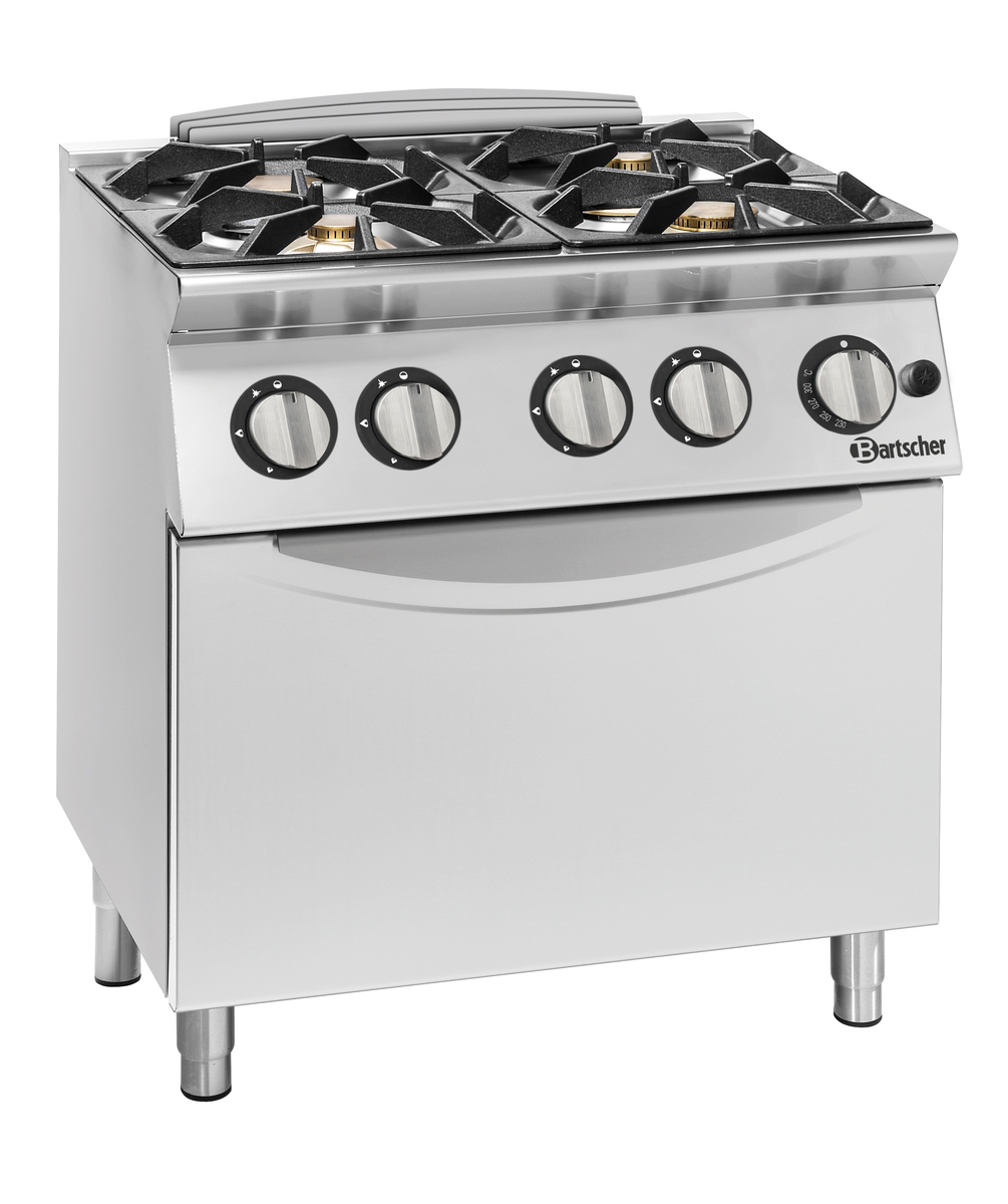 2992171 Gasfornuis 900 4 branders GBO - Afbeelding 1