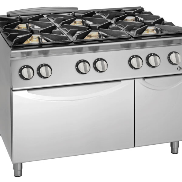 Gasfornuis 900 6 branders GBO