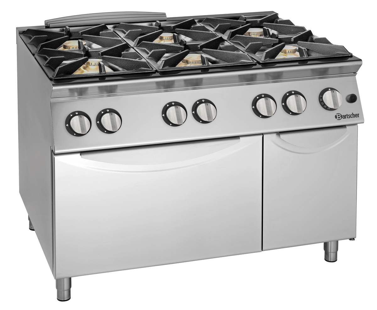 2992291 Gasfornuis 900 6 branders GBO - Afbeelding 1