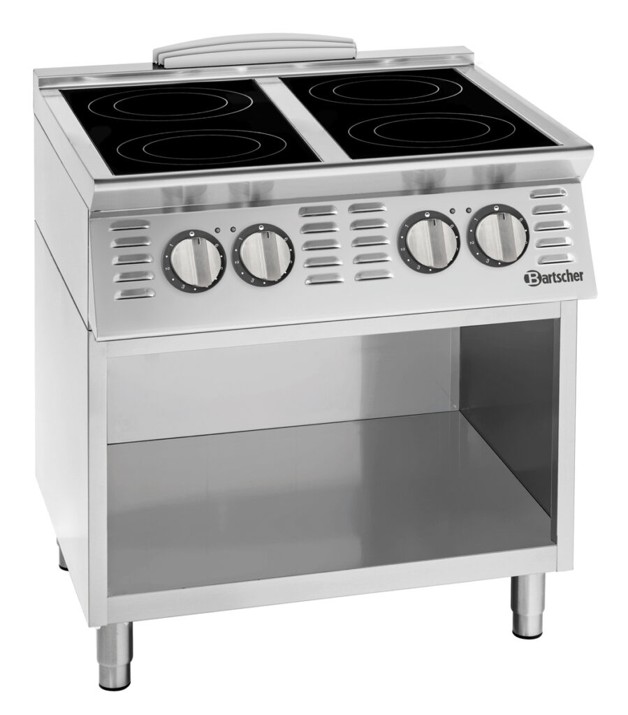 Bartscher Elektrisch fornuis 900 4 kookzones OU