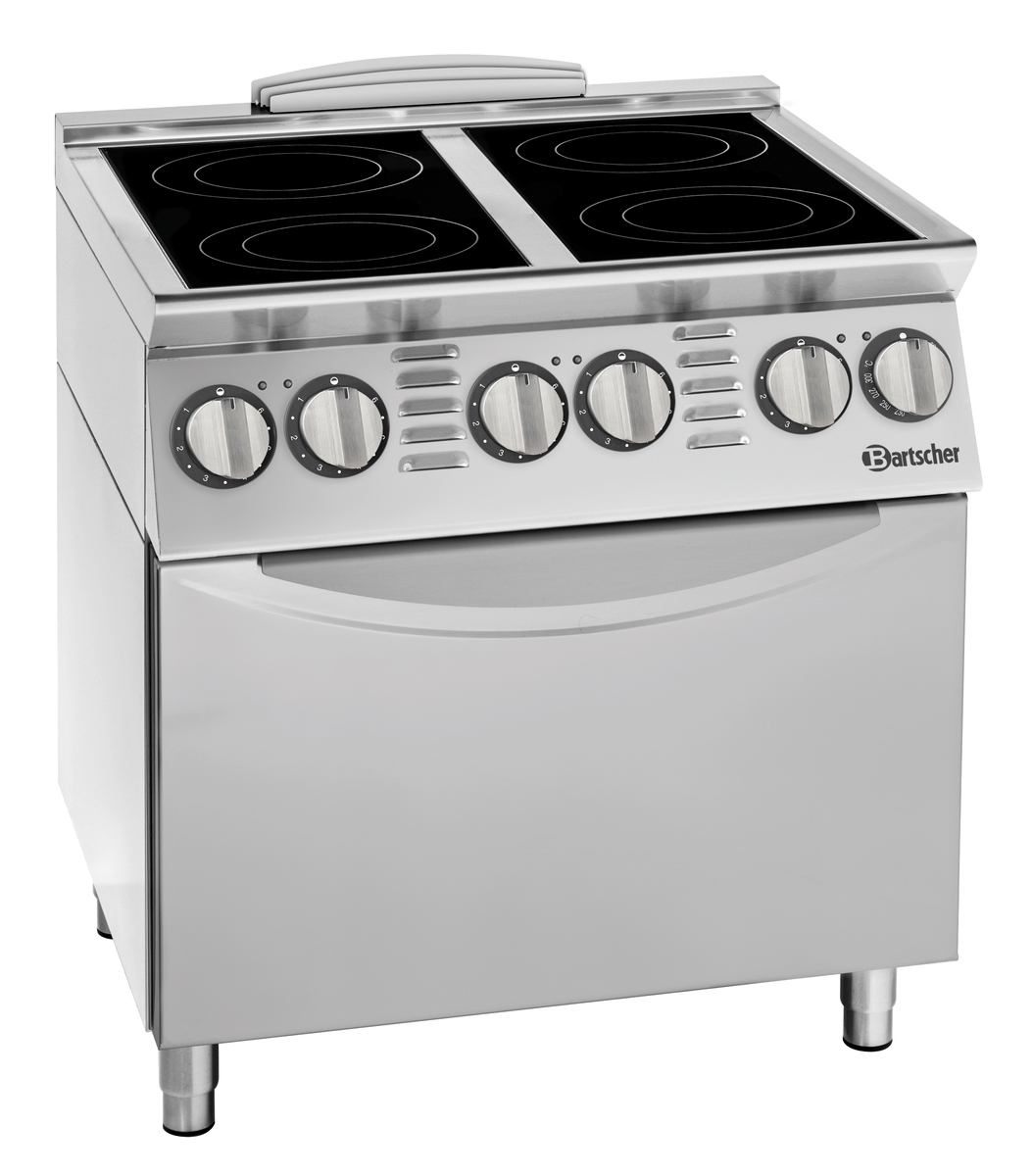 299431 Elektrisch fornuis 900 4 kookzones EBO - Afbeelding 1