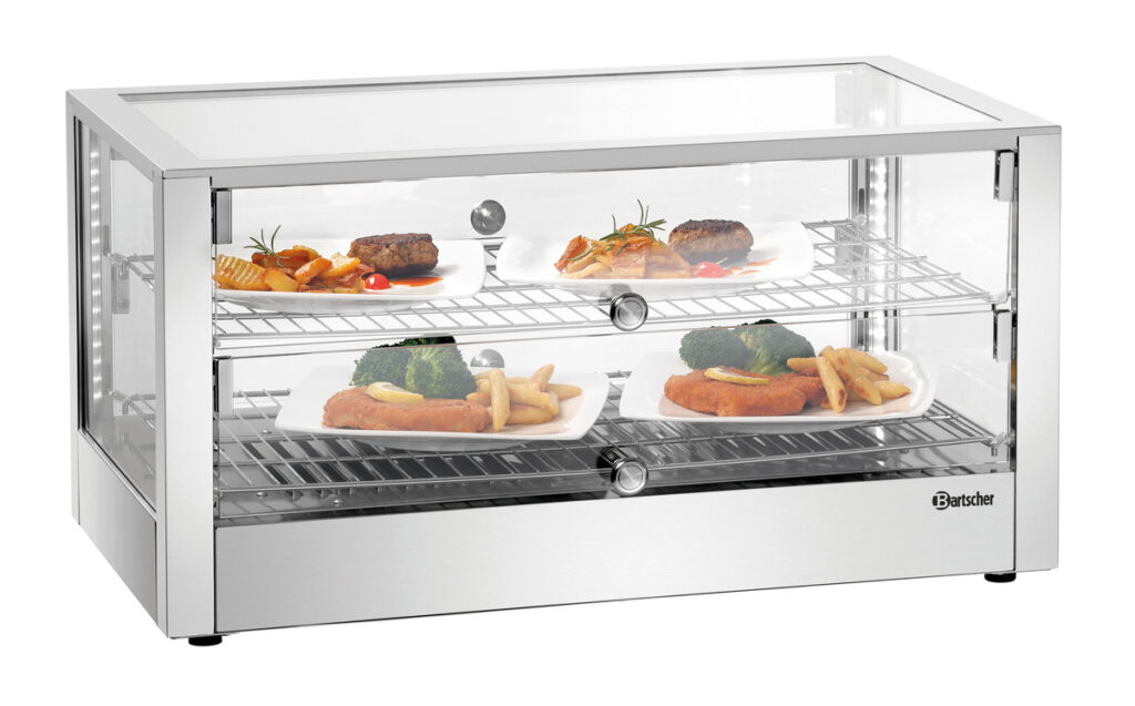 Bartscher Warmhoudvitrine 6200 2EK