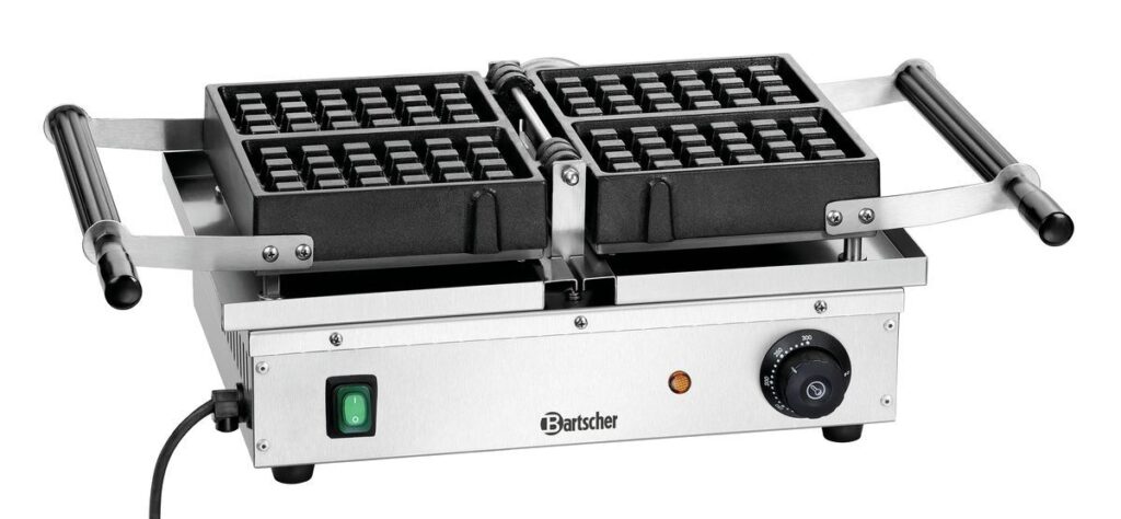 Bartscher Wafelijzer "Deluxe II"