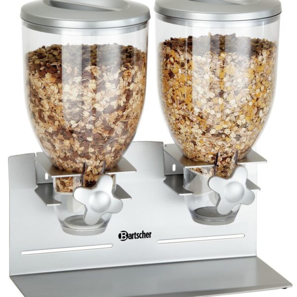 Bartscher Ontbijtgranendispenser, dubbel