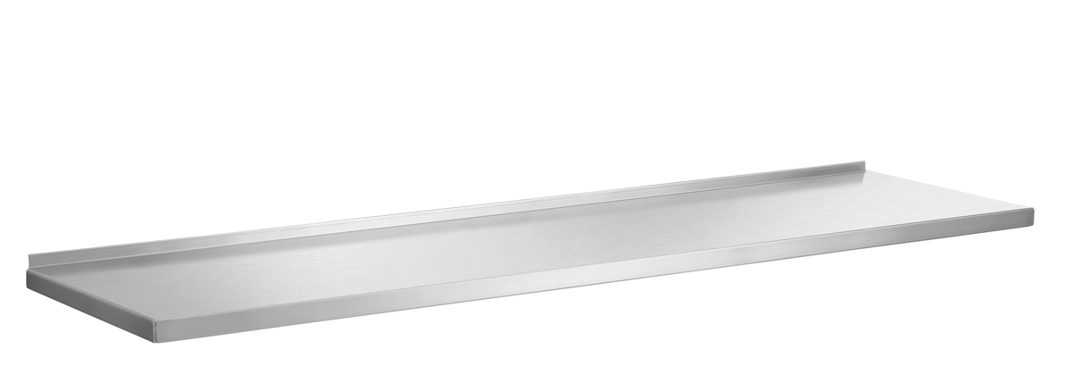 603006 Bartscher Wandplank 1600x355x27, CNS