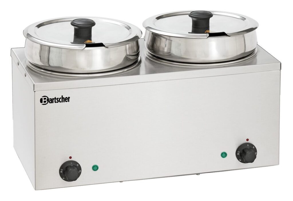 Bartscher Bain-Marie Hotpot, 2x pan, 6,5 L