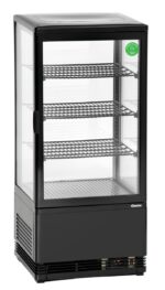 Mini-koelvitrine 78L, zwart - Afbeelding 7