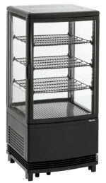 Mini-koelvitrine 75L2T zwart - Afbeelding 10