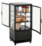 Mini-koelvitrine 75L2T zwart - Afbeelding 2