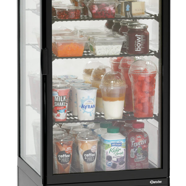 Mini-koelvitrine 98L-SW