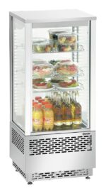 Minikoelvitrine 78L, edelstaal - Afbeelding 2