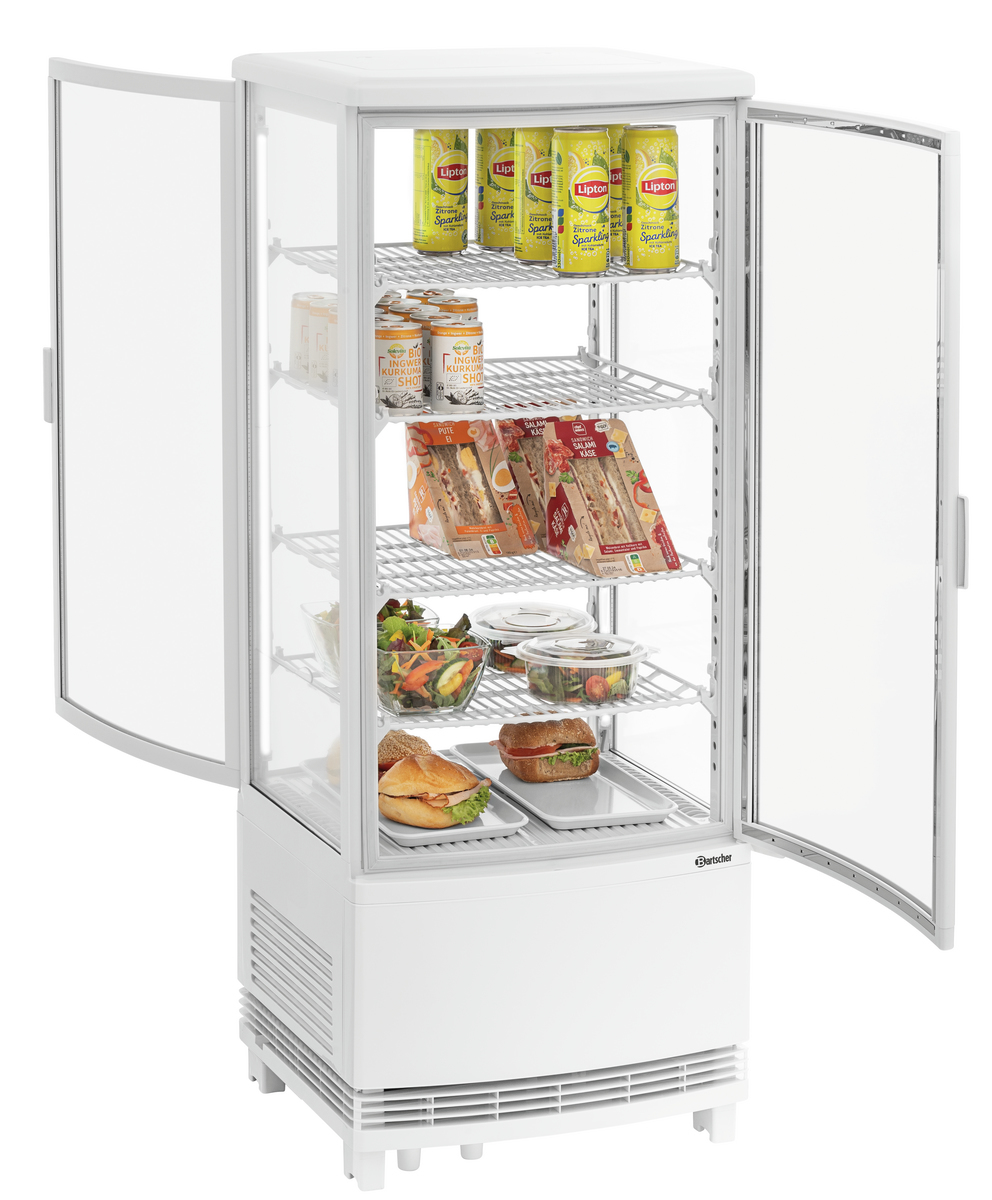 700498_2 Mini-koelvitrine 98L2T wit - Afbeelding 1