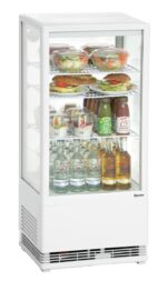 Mini-koelvitrine 78L, wit - Afbeelding 2