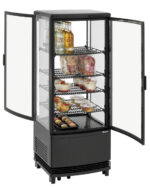 Mini-koelvitrine 98L2T zwart