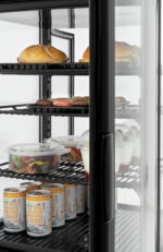 Mini-koelvitrine 98L2T zwart - Afbeelding 3