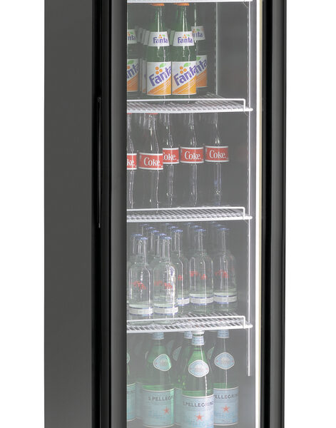 Koelkast met glazen deur 300L