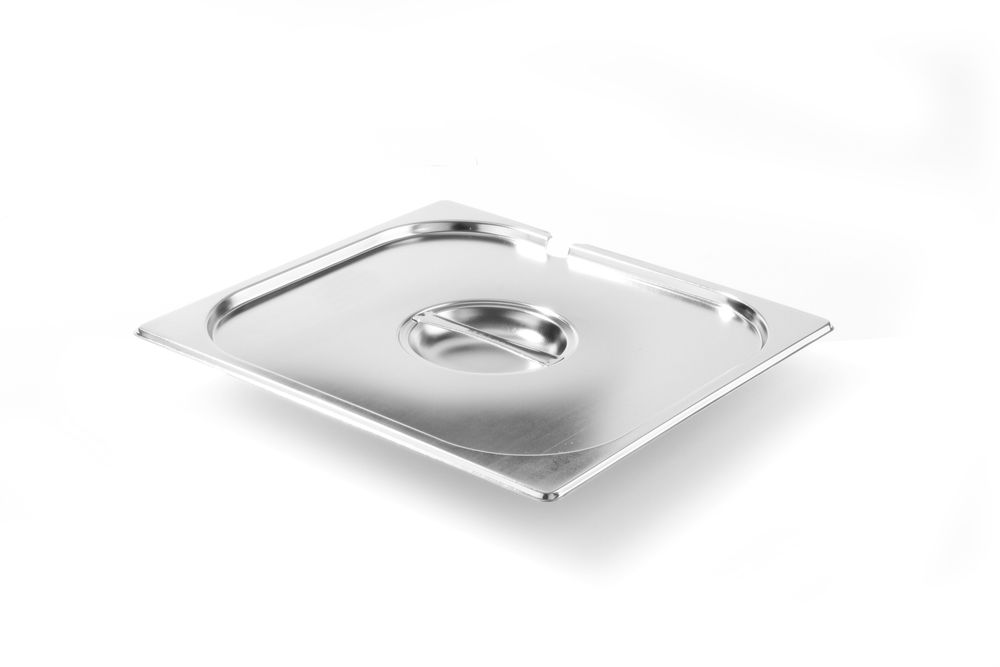 Lid for GN containers with spoon recess Lid for GN containers with spoon recess