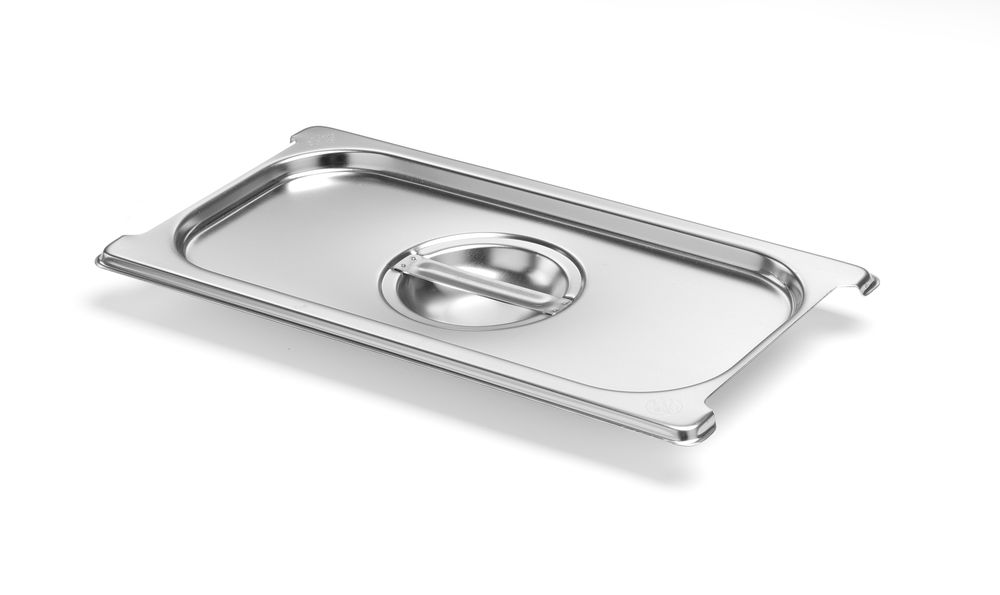 Lid for GN containers with handle recess Lid for GN containers with handle recess