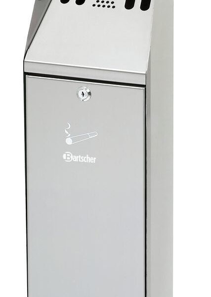 Bartscher Staande asbak zilver