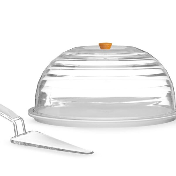 Cake dome with server