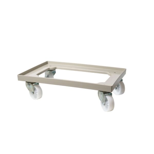 Trolley for pizza dough boxes