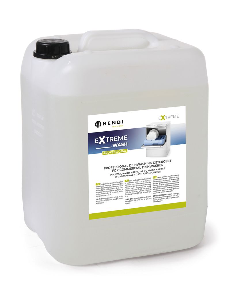 Extreme Wash Professional dishwashing detergent for commercial dishwasher