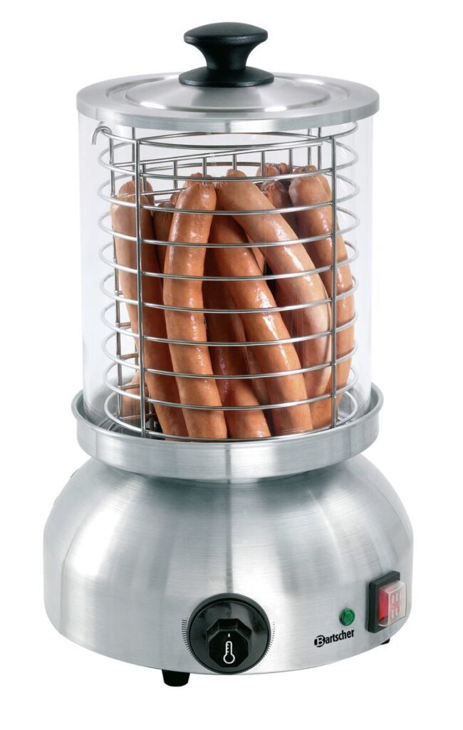 Bartscher Hotdog koker, rond