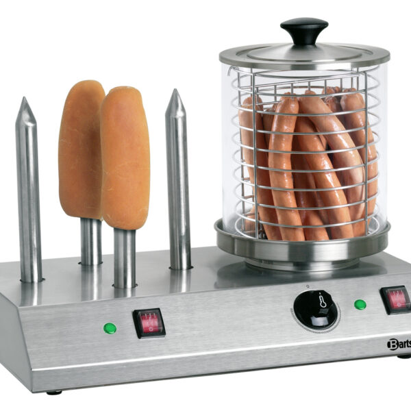 Hotdog koker, 4 broodst.