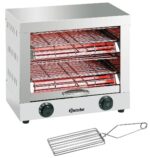 Toaster/ Kwarts gratineeroven, dubbel