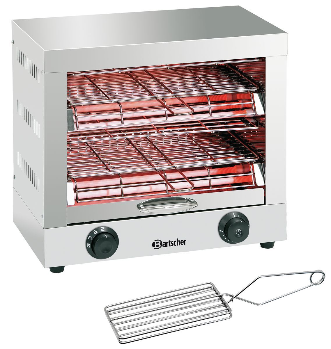 A151600_1 Toaster/ Kwarts gratineeroven, dubbel - Afbeelding 1
