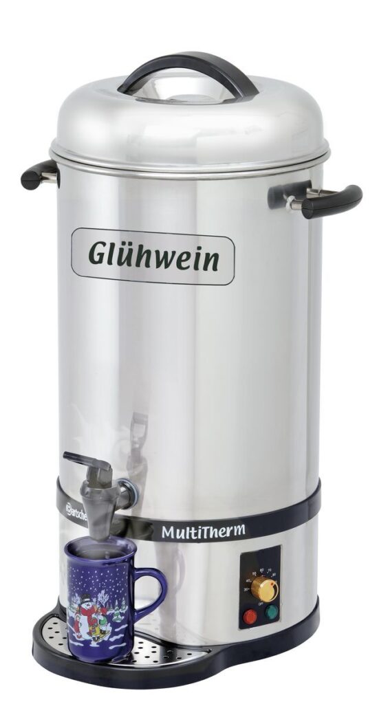 Bartscher Glühweinpan "Multitherm", 20L