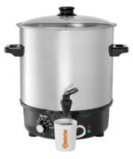 Glühweinpan, heetwaterpan 25L, CNS - Afbeelding 2