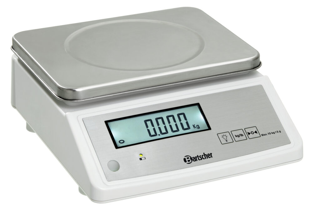 Bartscher Keukenweegschaal, 15kg, 5g